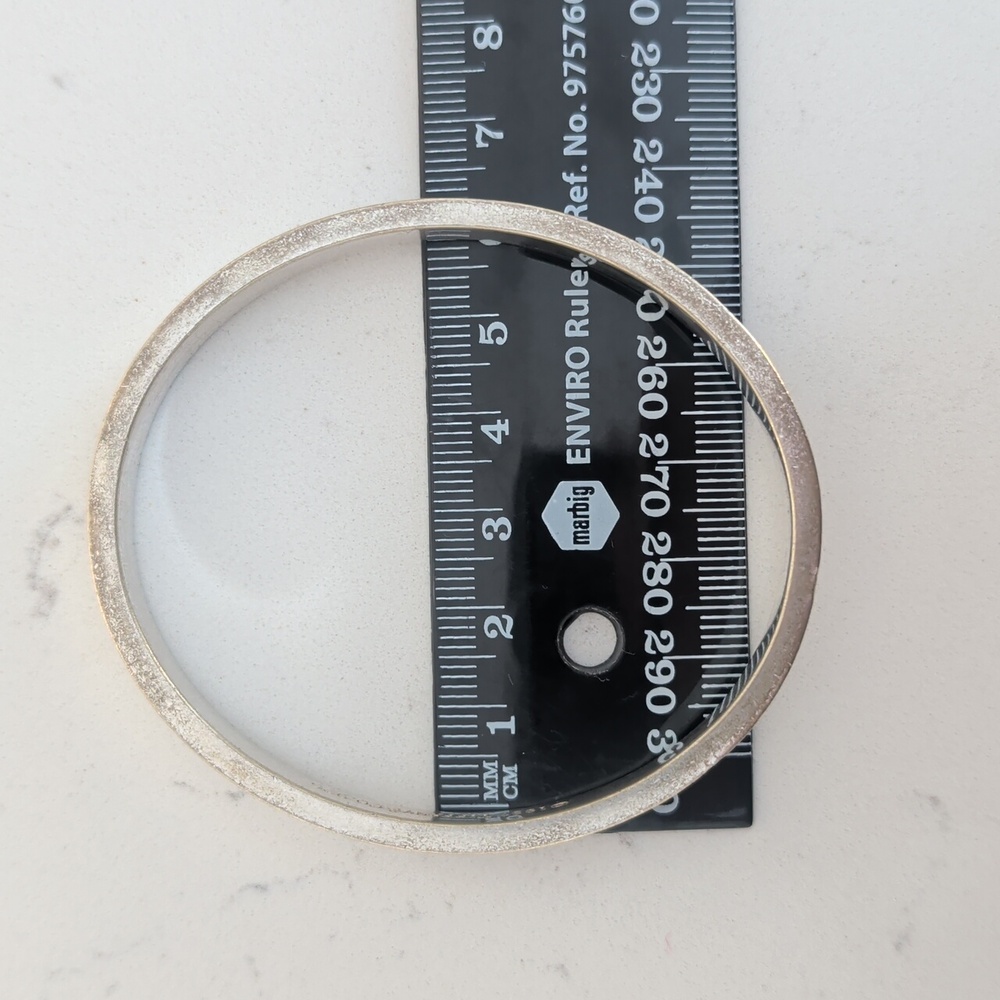 Tiffany & Co. 1997 Solid Silver Oval Bracelet Authentic - Picture 7 of 7